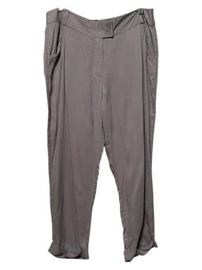 NWT DARLING Cuffed Drape Trouser Pants L